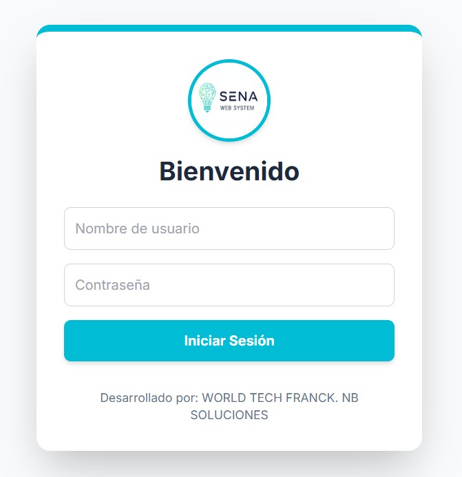 Pantalla de Inicio de Sesión